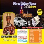 Pay or Transfer the amount of vote into the contestant unique account details below and send proof of payment to the contestant after voting.  EGWUGWU OF DELTA   2268045139 Zenith bank  ADIGWE CHINEDU