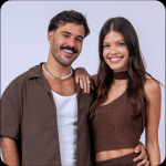 Vitória Strada e Mateus