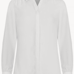 Ladies Chiffon Button Up Blouse